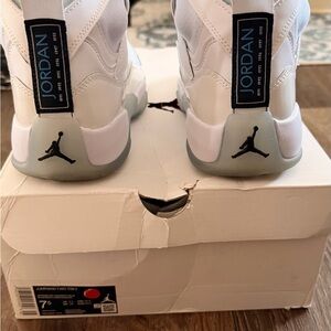 Jordan Two Trey White and Black Sneakers
